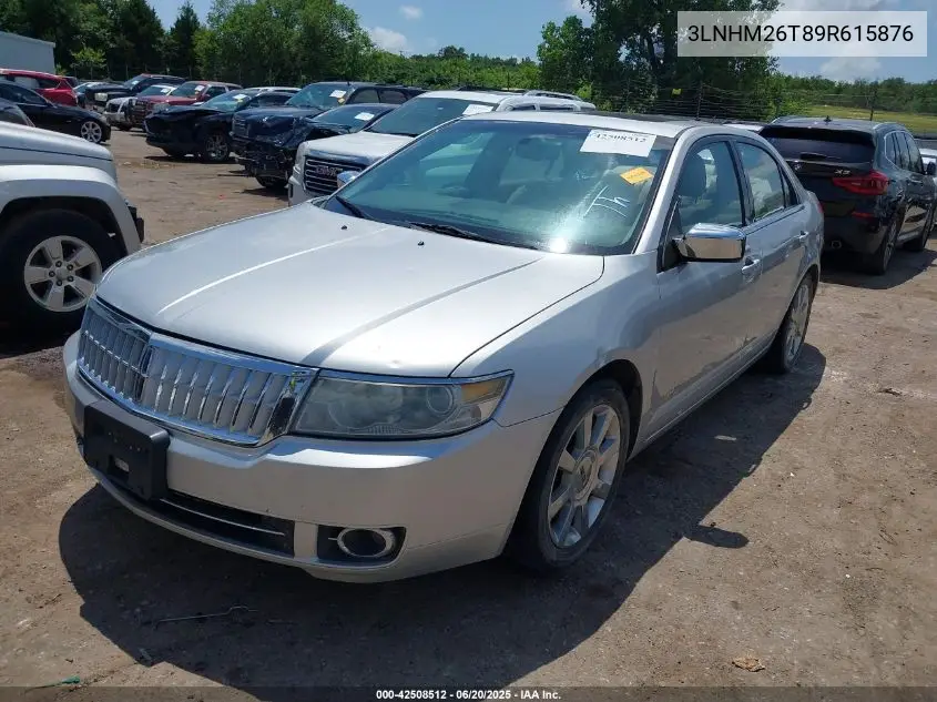 2009 Lincoln Mkz VIN: 3LNHM26T89R615876 Lot: 42508512