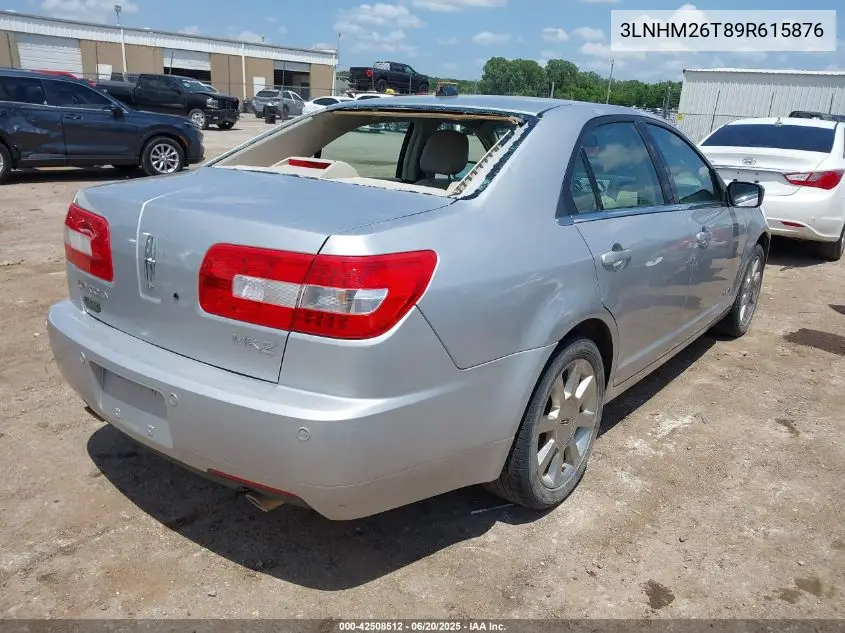 2009 Lincoln Mkz VIN: 3LNHM26T89R615876 Lot: 42508512