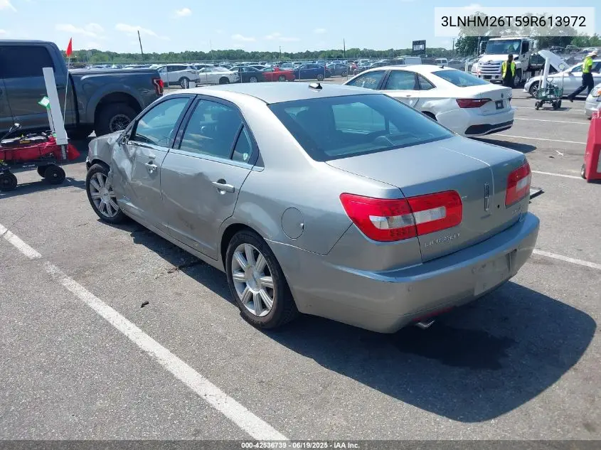 2009 Lincoln Mkz VIN: 3LNHM26T59R613972 Lot: 42536739
