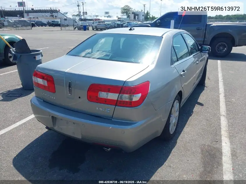 2009 Lincoln Mkz VIN: 3LNHM26T59R613972 Lot: 42536739