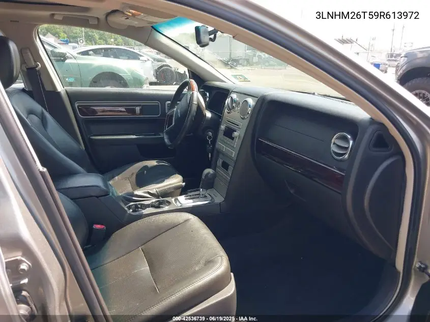 2009 Lincoln Mkz VIN: 3LNHM26T59R613972 Lot: 42536739
