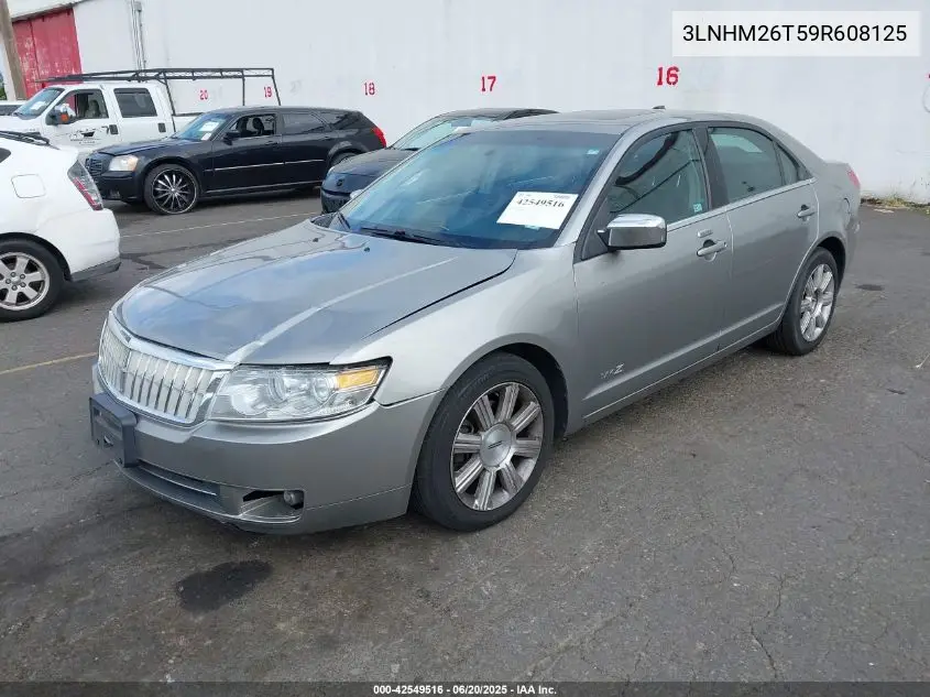 2009 Lincoln Mkz VIN: 3LNHM26T59R608125 Lot: 42549516