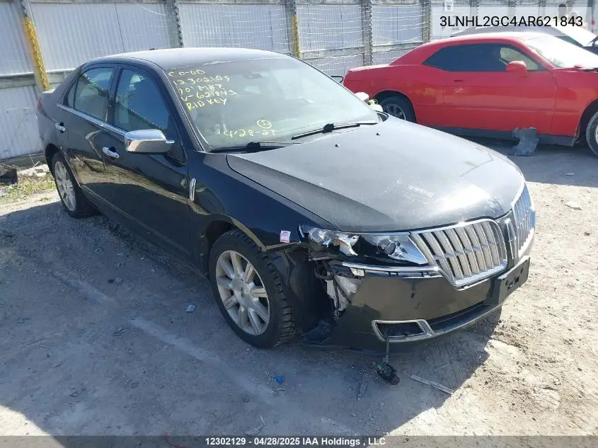 2010 Lincoln Mkz VIN: 3LNHL2GC4AR621843 Lot: 12302129