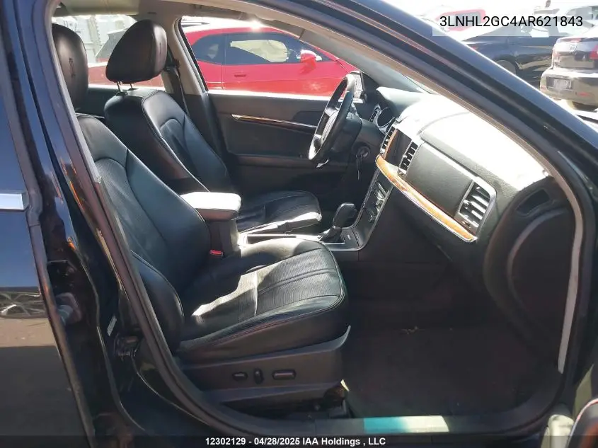 2010 Lincoln Mkz VIN: 3LNHL2GC4AR621843 Lot: 12302129