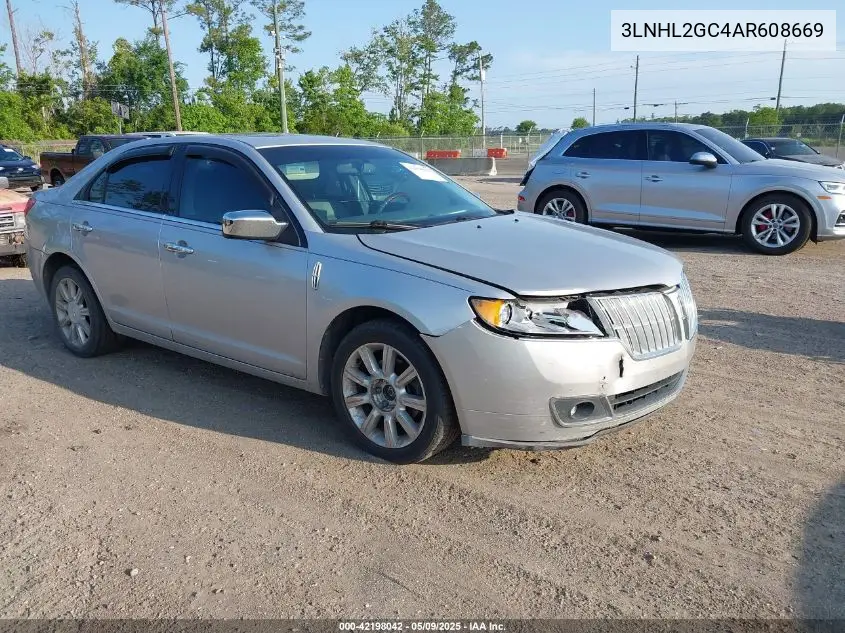 2010 Lincoln Mkz VIN: 3LNHL2GC4AR608669 Lot: 42198042