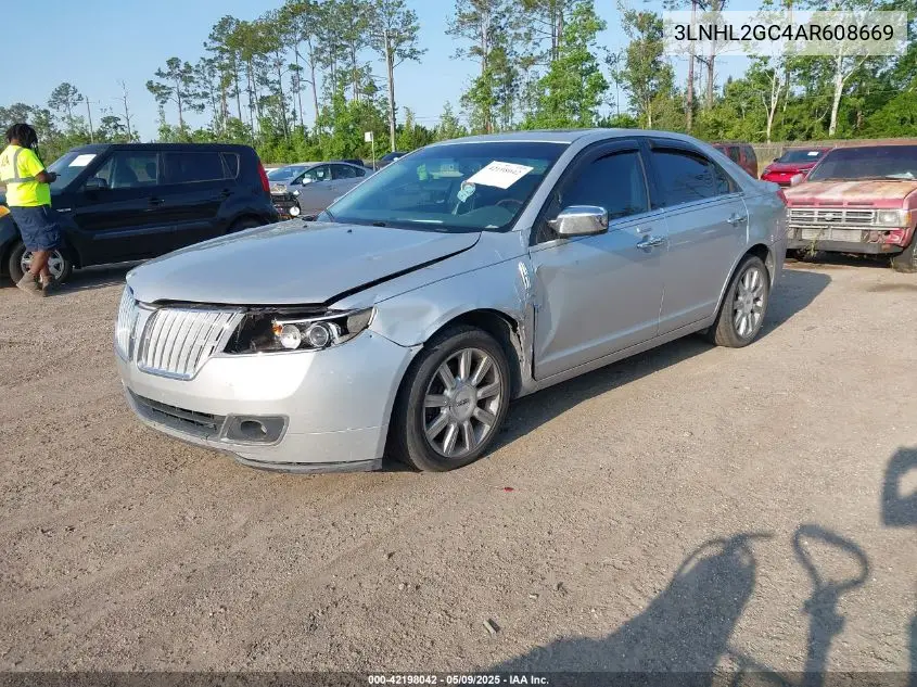 2010 Lincoln Mkz VIN: 3LNHL2GC4AR608669 Lot: 42198042