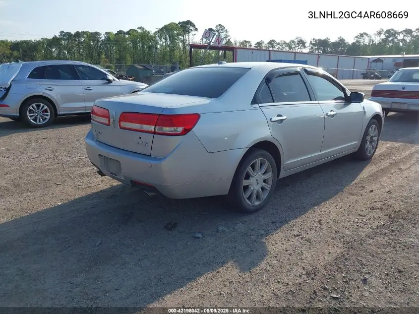 2010 Lincoln Mkz VIN: 3LNHL2GC4AR608669 Lot: 42198042