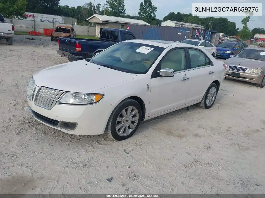 2010 Lincoln Mkz VIN: 3LNHL2GC7AR659776 Lot: 42532287
