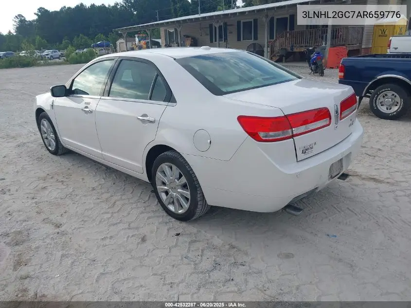 2010 Lincoln Mkz VIN: 3LNHL2GC7AR659776 Lot: 42532287