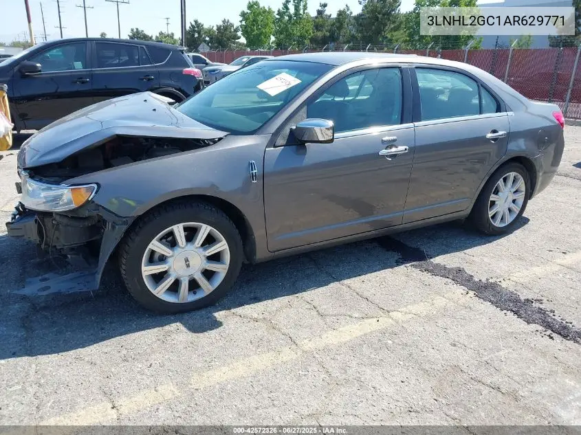 2010 Lincoln Mkz VIN: 3LNHL2GC1AR629771 Lot: 42572326