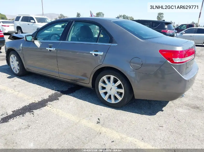 2010 Lincoln Mkz VIN: 3LNHL2GC1AR629771 Lot: 42572326