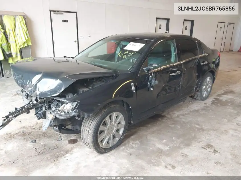 2011 Lincoln Mkz VIN: 3LNHL2JC6BR765856 Lot: 42186770