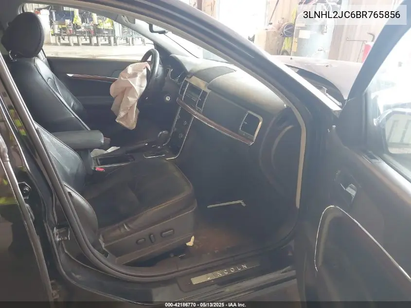 2011 Lincoln Mkz VIN: 3LNHL2JC6BR765856 Lot: 42186770