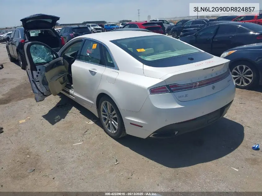 2013 Lincoln Mkz VIN: 3LN6L2G90DR824857 Lot: 42229016