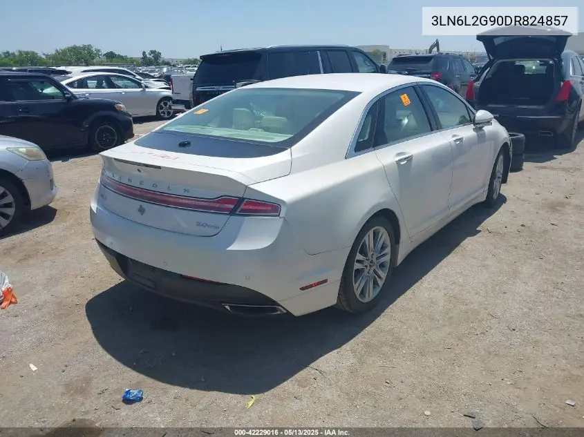 2013 Lincoln Mkz VIN: 3LN6L2G90DR824857 Lot: 42229016