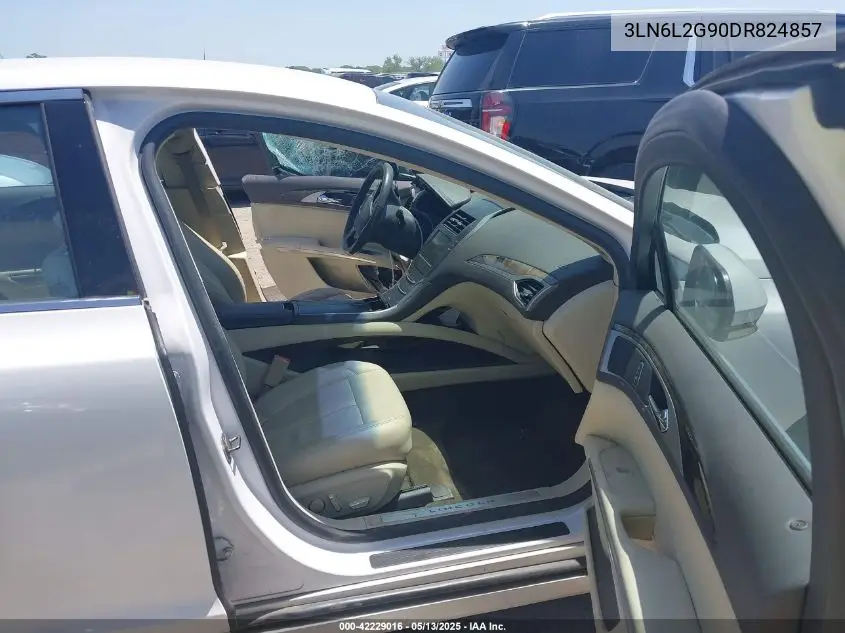 2013 Lincoln Mkz VIN: 3LN6L2G90DR824857 Lot: 42229016