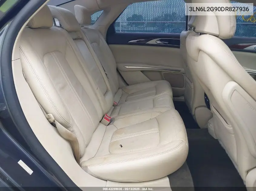 2013 Lincoln Mkz VIN: 3LN6L2G90DR827936 Lot: 42259036