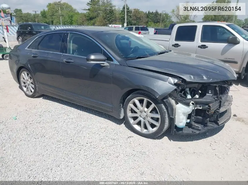 2015 Lincoln Mkz VIN: 3LN6L2G95FR620154 Lot: 42257441
