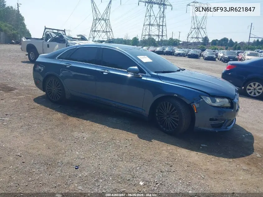 2018 Lincoln Mkz Reserve VIN: 3LN6L5F93JR621847 Lot: 42603057