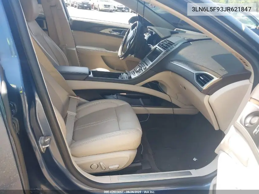 2018 Lincoln Mkz Reserve VIN: 3LN6L5F93JR621847 Lot: 42603057