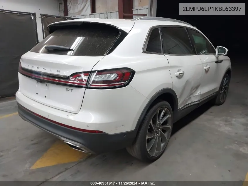 2019 Lincoln Nautilus Reserve VIN: 2LMPJ6LP1KBL63397 Lot: 40951917