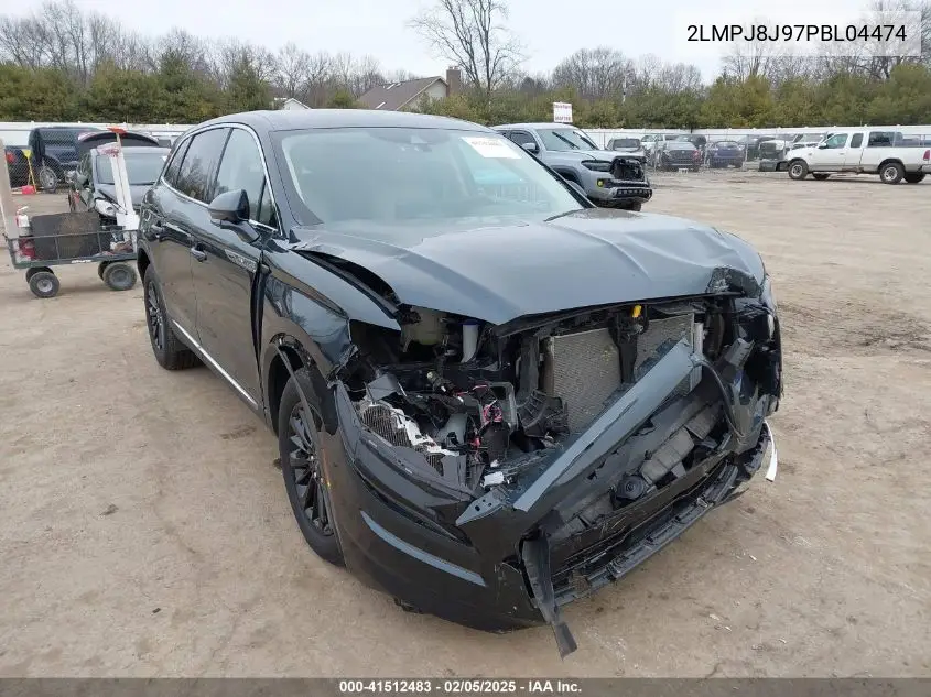 2023 Lincoln Nautilus Standard VIN: 2LMPJ8J97PBL04474 Lot: 41512483