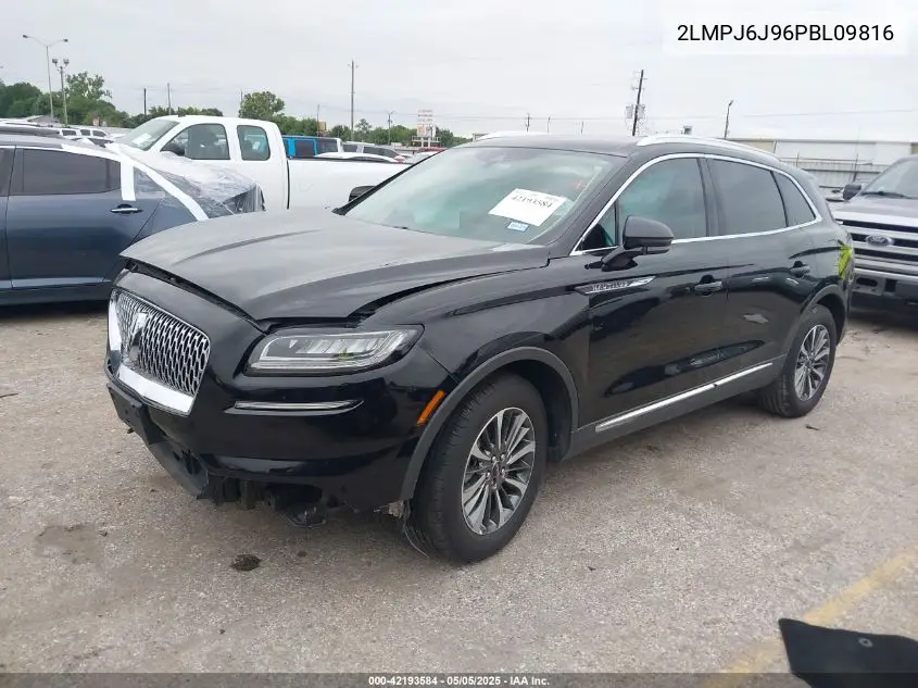 2023 Lincoln Nautilus Standard VIN: 2LMPJ6J96PBL09816 Lot: 42193584