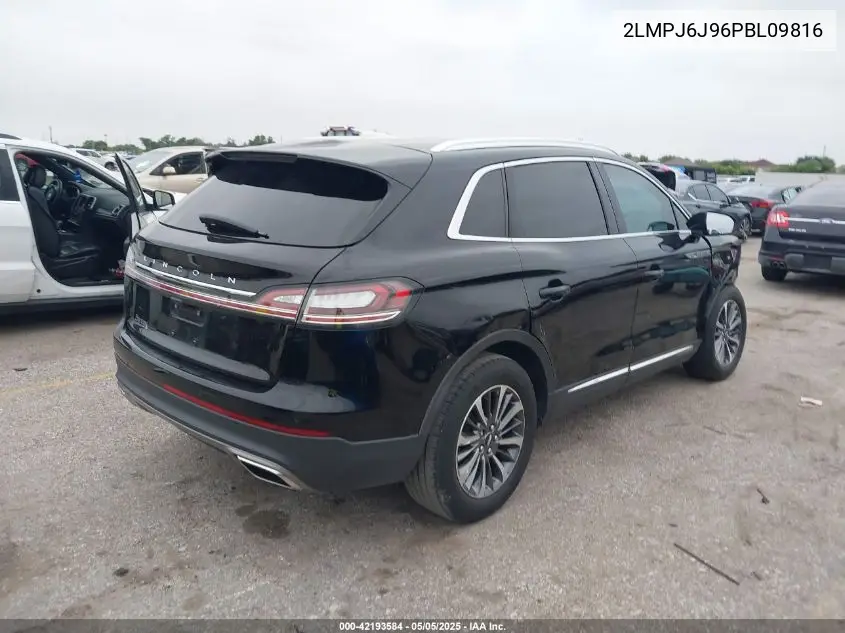 2023 Lincoln Nautilus Standard VIN: 2LMPJ6J96PBL09816 Lot: 42193584