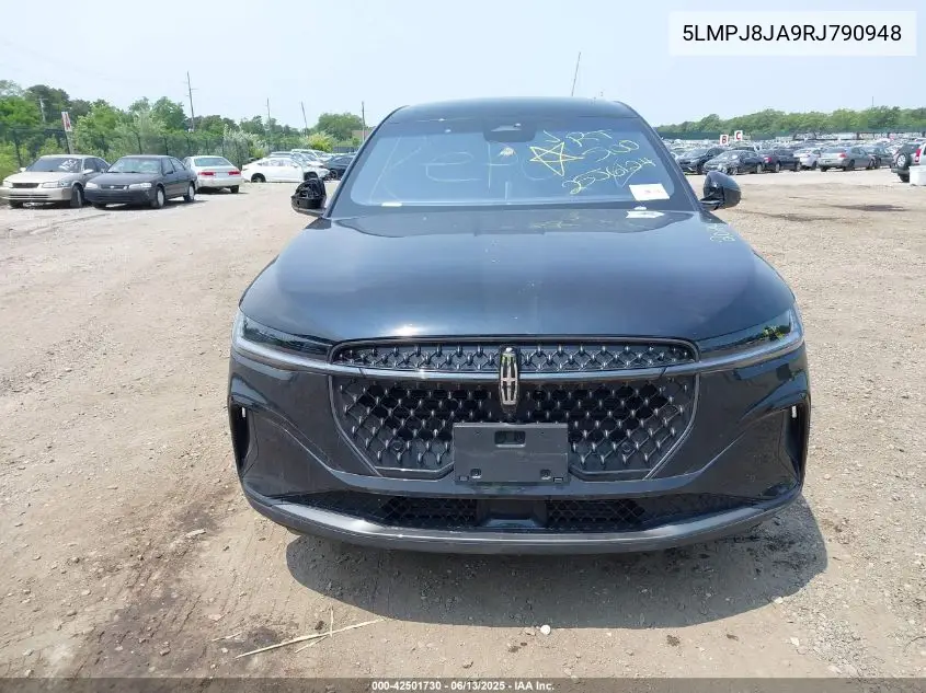 2024 Lincoln Nautilus Premiere VIN: 5LMPJ8JA9RJ790948 Lot: 42501730