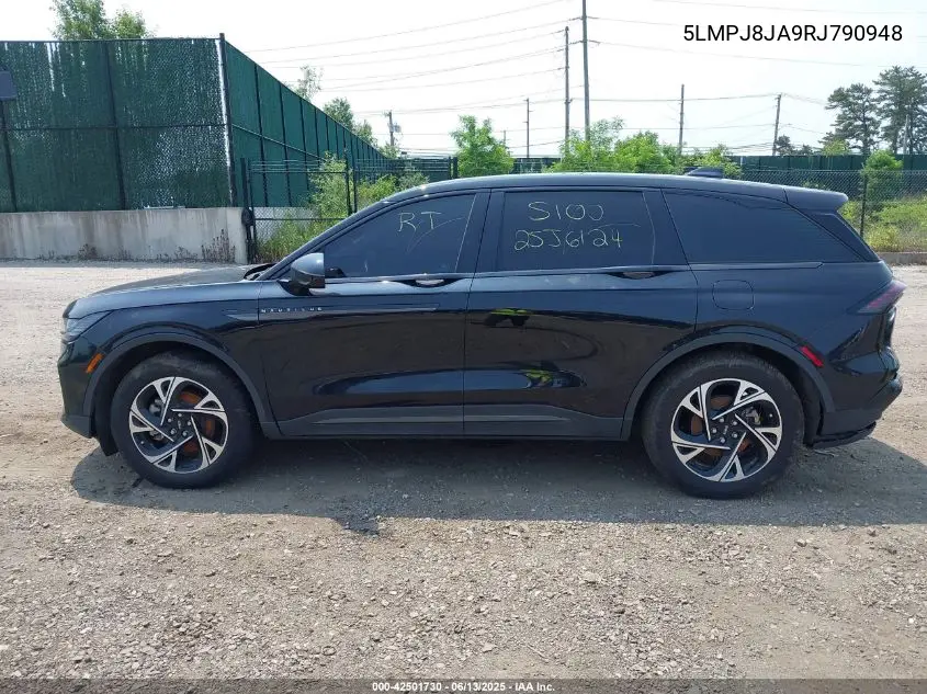 2024 Lincoln Nautilus Premiere VIN: 5LMPJ8JA9RJ790948 Lot: 42501730
