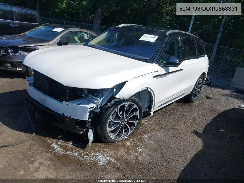 2024 Lincoln Nautilus Reserve VIN: 5LMPJ8KAXRJ868331 Lot: 42537185