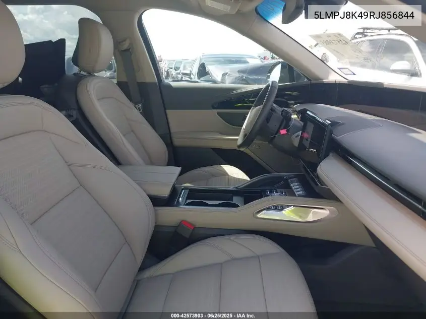 2024 Lincoln Nautilus Reserve VIN: 5LMPJ8K49RJ856844 Lot: 42573903