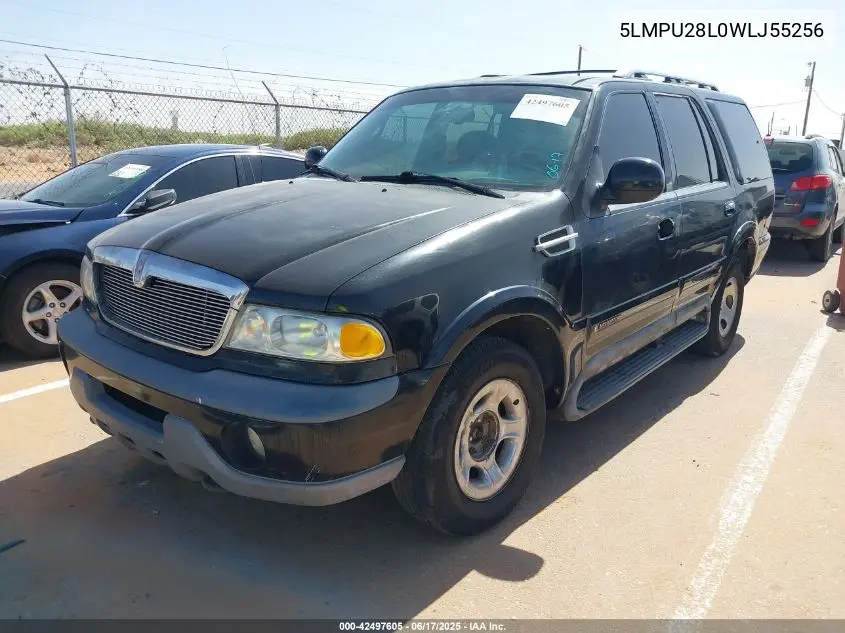 1998 Lincoln Navigator VIN: 5LMPU28L0WLJ55256 Lot: 42497605
