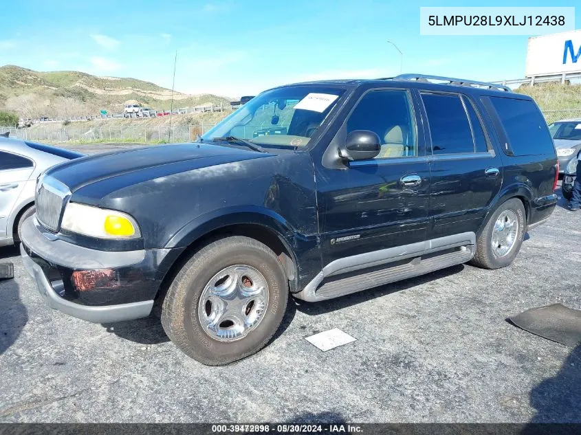 1999 Lincoln Navigator VIN: 5LMPU28L9XLJ12438 Lot: 39472898