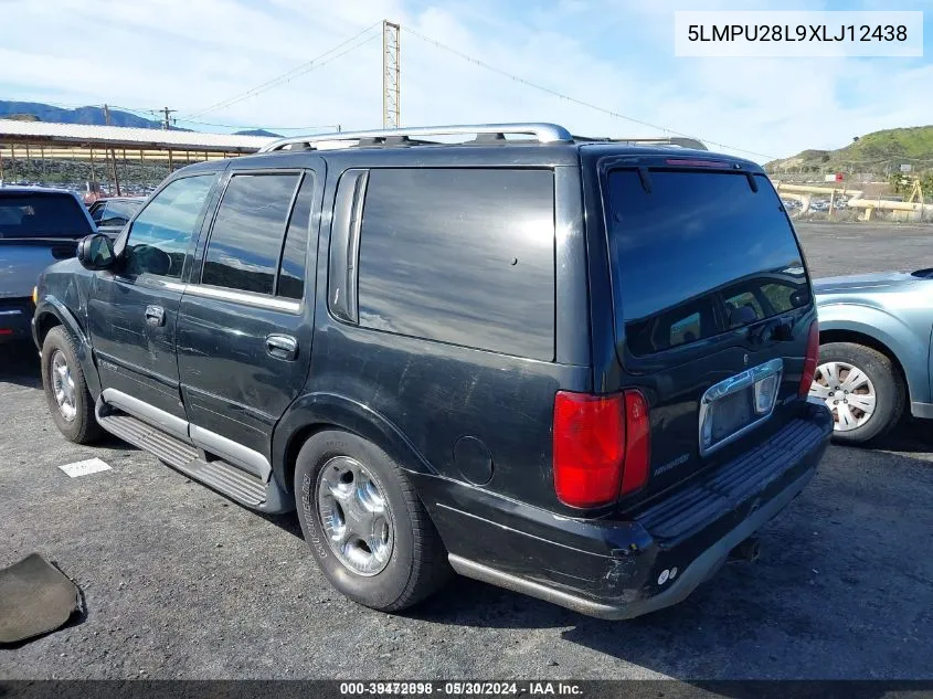 1999 Lincoln Navigator VIN: 5LMPU28L9XLJ12438 Lot: 39472898