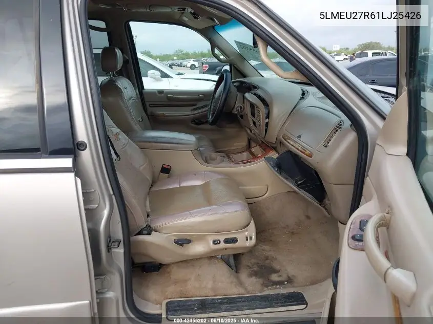 2001 Lincoln Navigator VIN: 5LMEU27R61LJ25426 Lot: 42455202