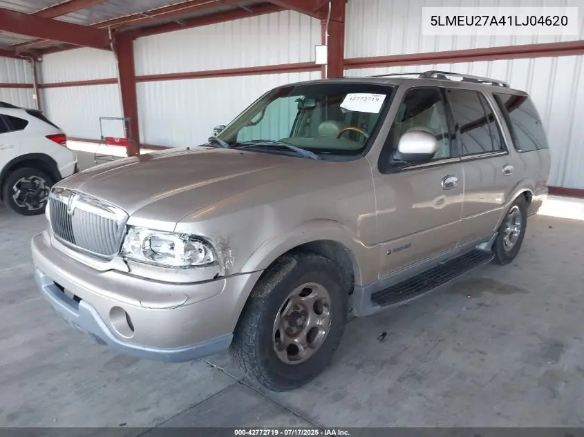 2001 Lincoln Navigator VIN: 5LMEU27A41LJ04620 Lot: 42772719