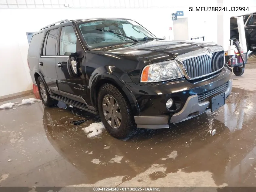 2004 Lincoln Navigator VIN: 5LMFU28R24LJ32994 Lot: 41264240