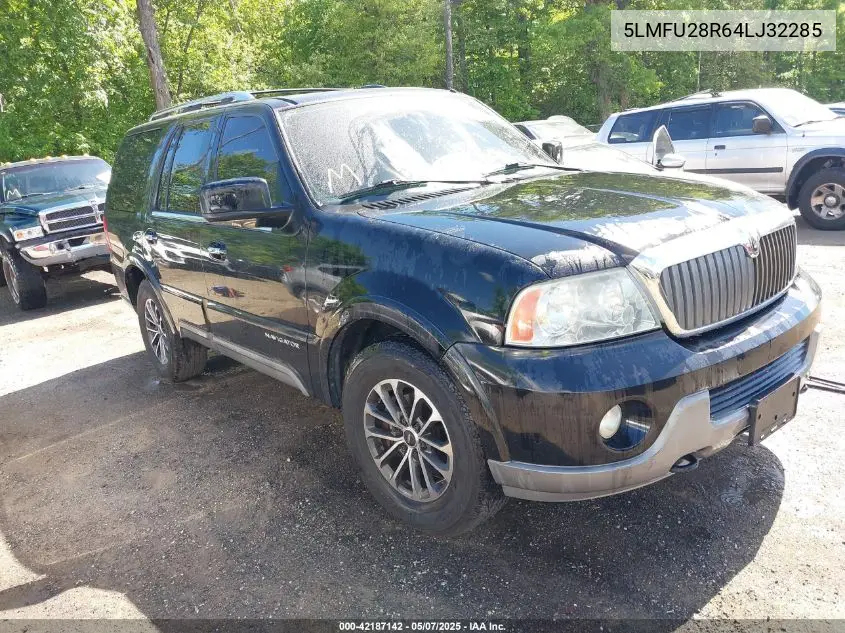 2004 Lincoln Navigator VIN: 5LMFU28R64LJ32285 Lot: 42187142