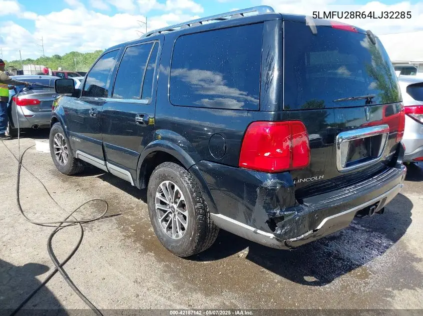 2004 Lincoln Navigator VIN: 5LMFU28R64LJ32285 Lot: 42187142