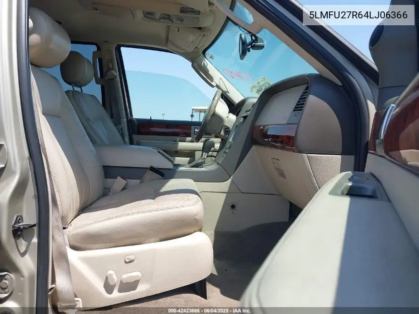 2004 Lincoln Navigator VIN: 5LMFU27R64LJ06366 Lot: 42423666