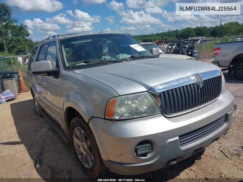 2004 Lincoln Navigator Ultimate VIN: 5LMFU28R84LJ25564 Lot: 42470066