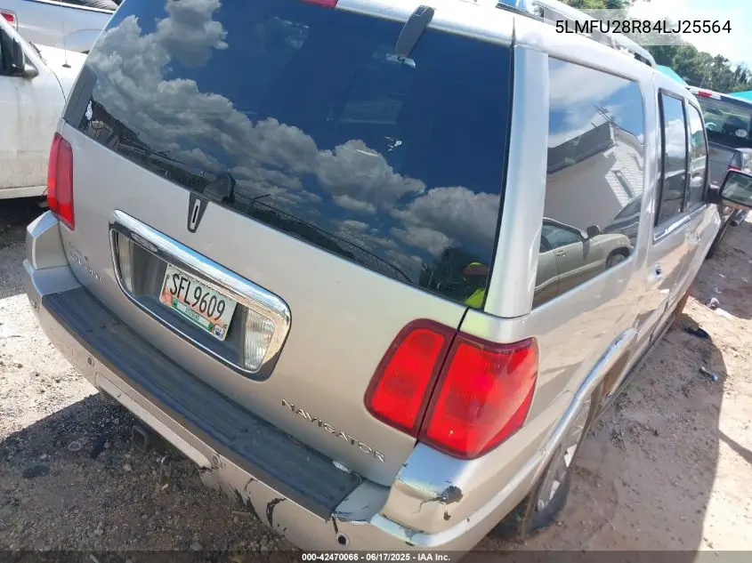 2004 Lincoln Navigator Ultimate VIN: 5LMFU28R84LJ25564 Lot: 42470066