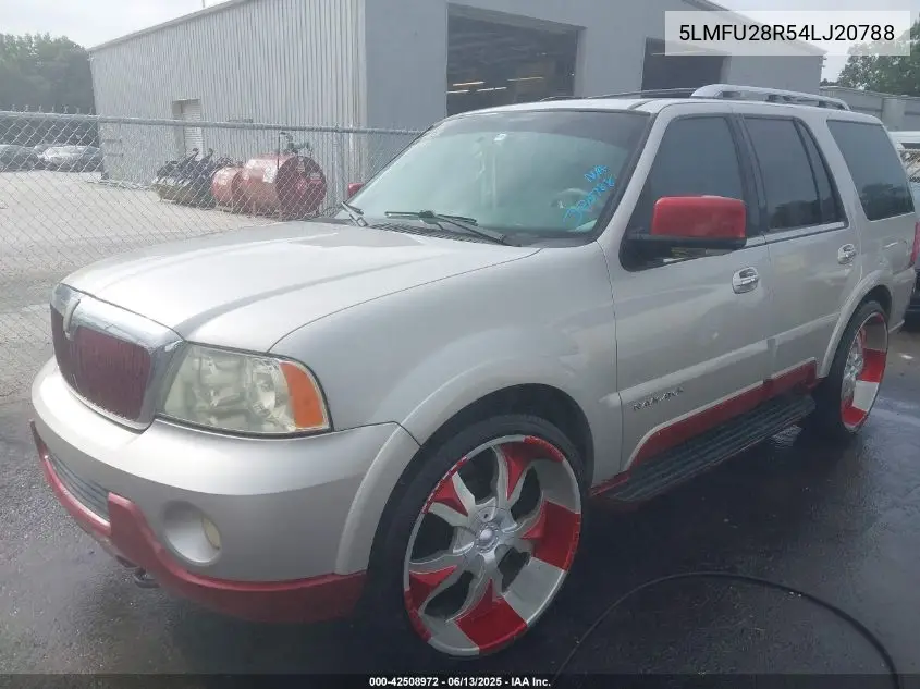 2004 Lincoln Navigator VIN: 5LMFU28R54LJ20788 Lot: 42508972