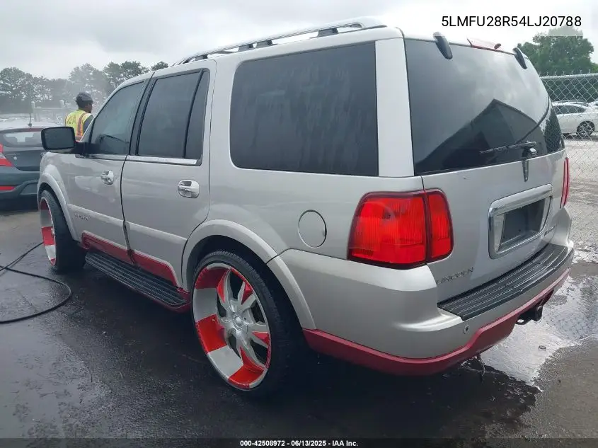 2004 Lincoln Navigator VIN: 5LMFU28R54LJ20788 Lot: 42508972
