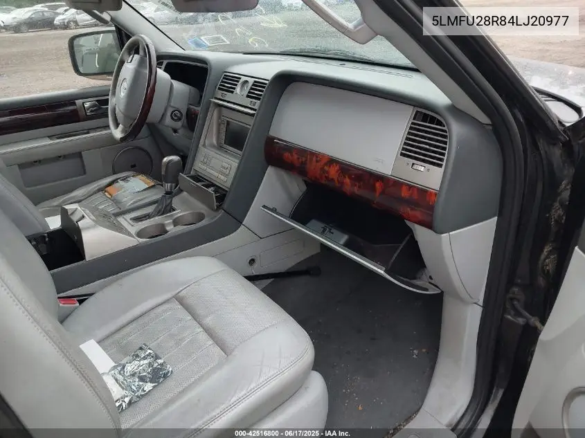 2004 Lincoln Navigator VIN: 5LMFU28R84LJ20977 Lot: 42516800