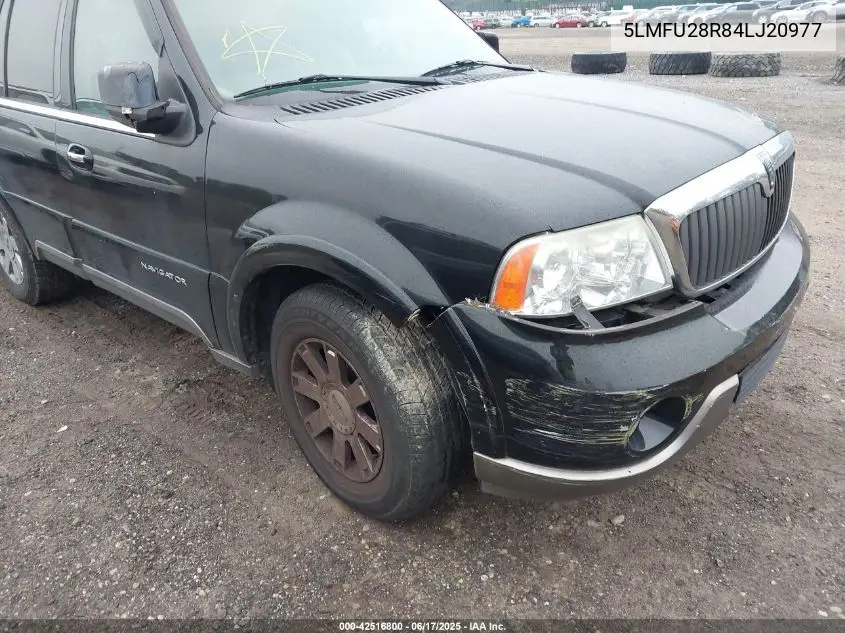 2004 Lincoln Navigator VIN: 5LMFU28R84LJ20977 Lot: 42516800