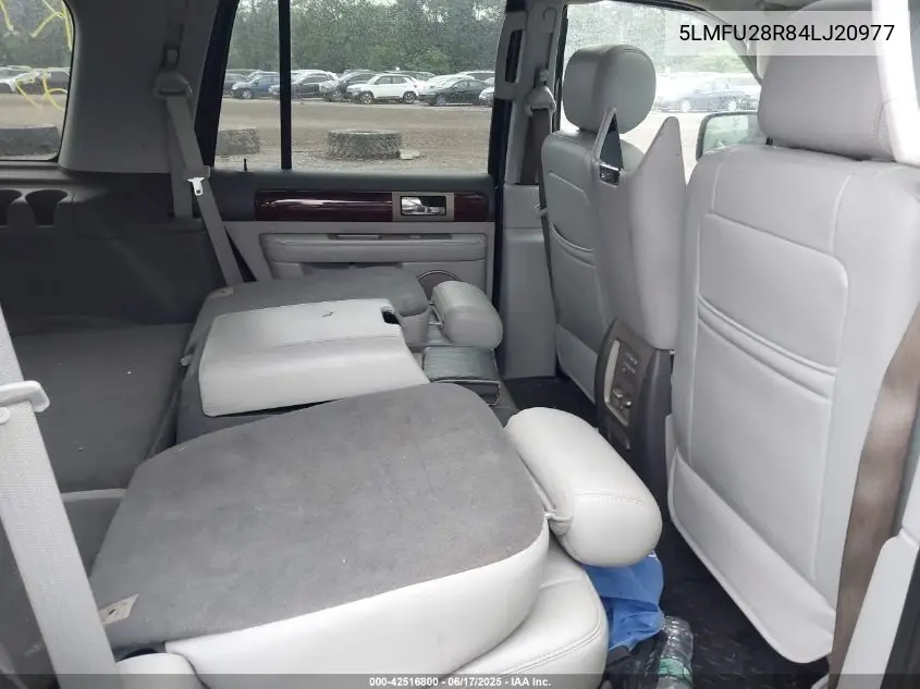 2004 Lincoln Navigator VIN: 5LMFU28R84LJ20977 Lot: 42516800