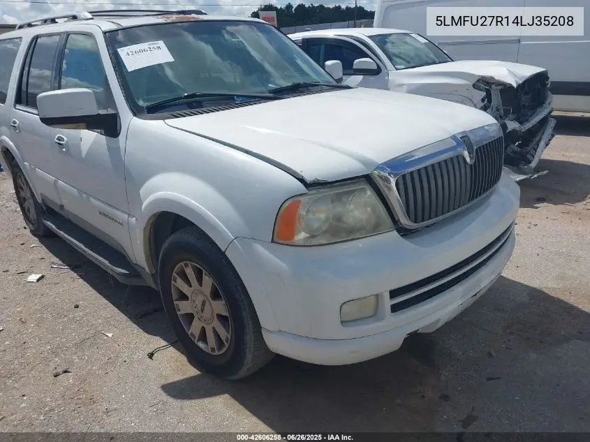 2004 Lincoln Navigator VIN: 5LMFU27R14LJ35208 Lot: 42606258