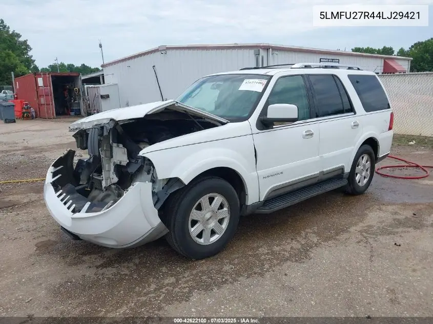 2004 Lincoln Navigator VIN: 5LMFU27R44LJ29421 Lot: 42622100